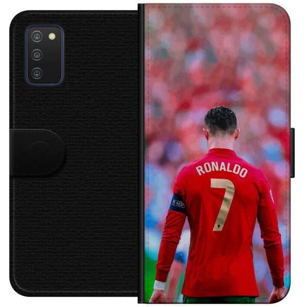 Kompatibelt Lommeboketui til Samsung Galaxy A03s Ronaldo