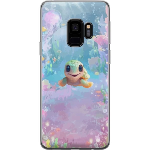 Kompatibel Mobilcover til Samsung Galaxy S9 skildpadde