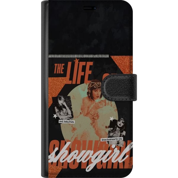 Yhteensopiva Lompakkokotelo Samsung Galaxy S21+ 5G Taylor Swift The Life of a Showgirl – Sininen konserttikuningatar lavalla