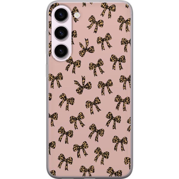 Kompatibel Mobilcover til Samsung Galaxy S23+ Leopardmønstrede sløjfer lyserød baggrund mode piget sød retro mønster mode mønster stilfuld dekoration Kompatibel Mobilcover til Samsung Galaxy S23+ Leopardmønstrede sløjfer lyserød baggrund mode piget sød retro mønster mode mønster stilfuld dekoration