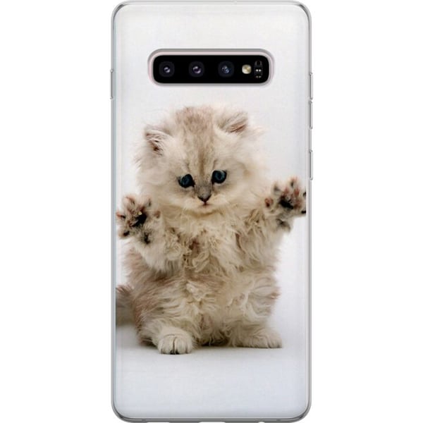 Kompatibel Mobilcover til Samsung Galaxy S10+ Kat