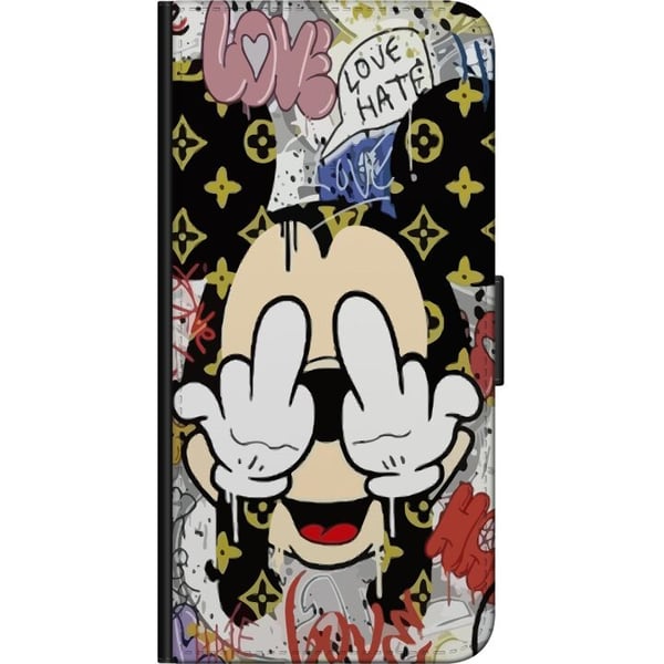 Kompatibel Tegnebogsetui til Motorola Moto G9 Play Mickey Mouse F-YOU
