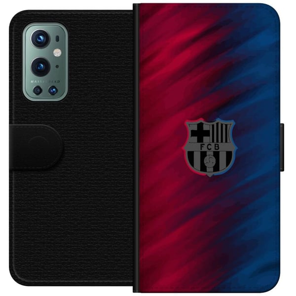 Kompatibelt Lommeboketui til OnePlus 9 Pro FC Barcelona