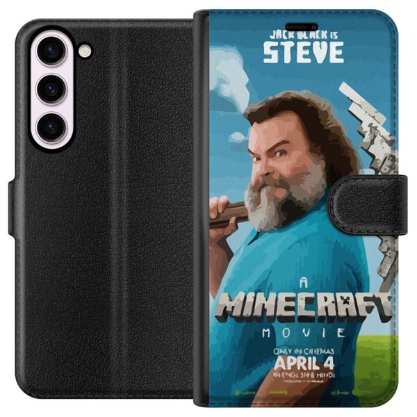Kompatibel Tegnebogsetui til Samsung Galaxy S23+ En Minecraft-film Kompatibel Tegnebogsetui til Samsung Galaxy S23+ En Minecraft-film