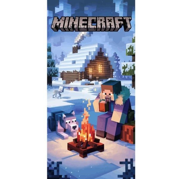 Yhteensopiva Lompakkokotelo Apple iPhone 13 Pro Minecraft-talviaihe, jossa Steve, susi, nuotio ja luminen mökki, Minecraft-faneille tarkoitettu pelik