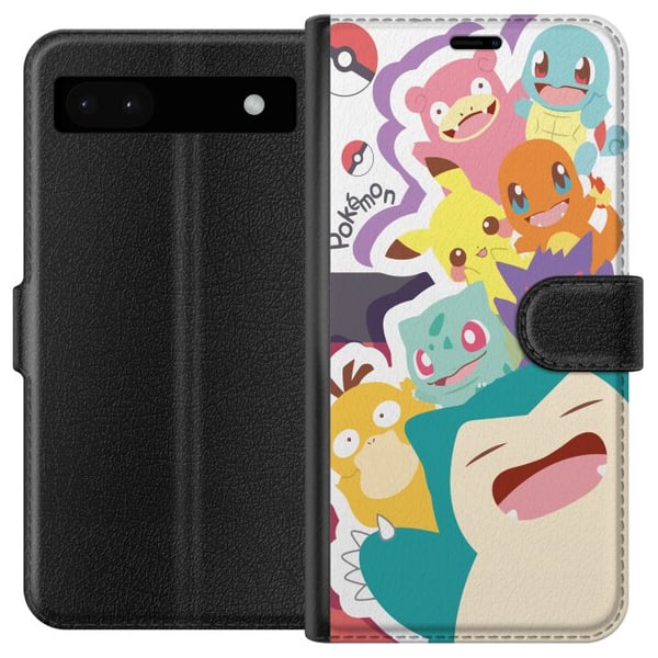 Kompatibel Tegnebogsetui til Google Pixel 6a Pokemon