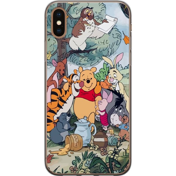 Kompatibelt Mobilskal till Apple iPhone XS Nalle Puh och hans vänner