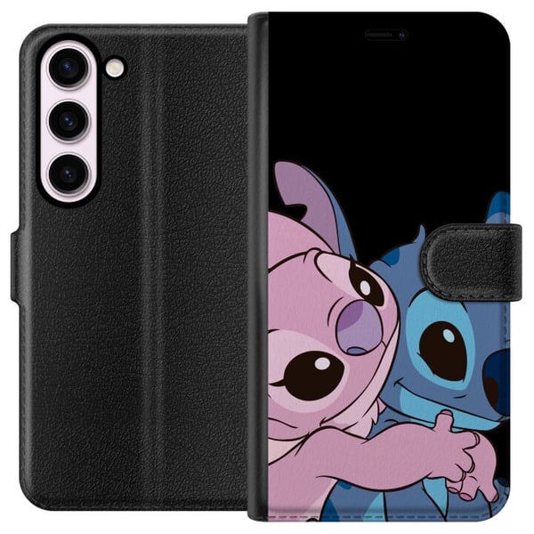 Kompatibel Tegnebogsetui til Samsung Galaxy S23 Lilo & Stitch Kompatibel Tegnebogsetui til Samsung Galaxy S23 Lilo & Stitch