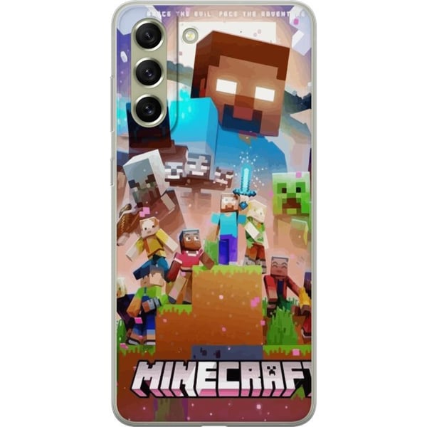 Kompatibelt Mobilskal till Samsung Galaxy S21 FE 5G Minecraft
