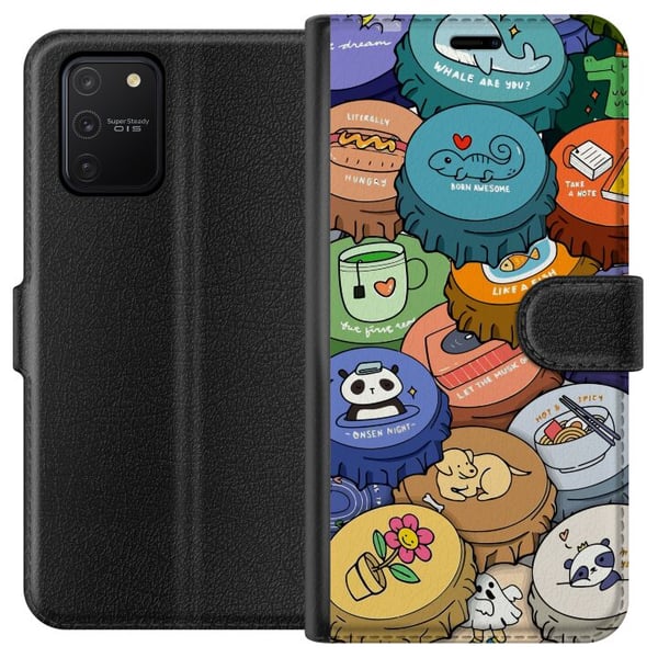 Kompatibelt Lommeboketui til Samsung Galaxy S10 Lite Kawaii søte figurer anime manga-leketøy Kompatibelt Lommeboketui til Samsung Galaxy S10 Lite Kawaii søte figurer anime manga-leketøy