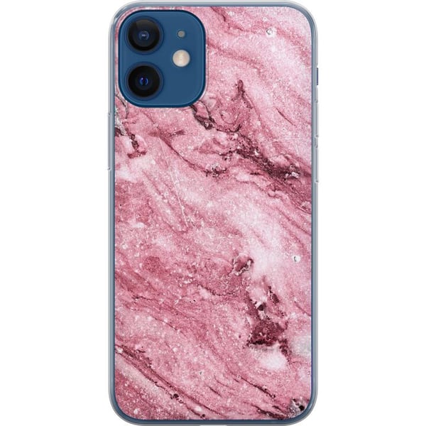 Kompatibelt Mobildeksel til Apple iPhone 12 Glitrer Marmor