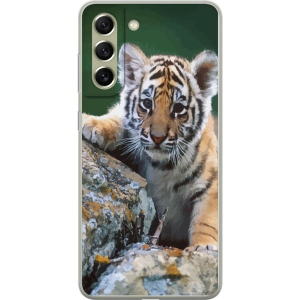 Kompatibel Mobilcover til Samsung Galaxy S21 FE 5G Tiger