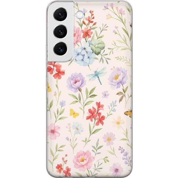 Yhteensopiva Puhelinkuori Samsung Galaxy S22 5G Kukat