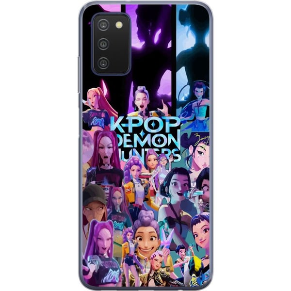 Kompatibelt Mobildeksel til Samsung Galaxy A03s KPop Demon Hunters mørk anime-vinylfigur Kompatibelt Mobildeksel til Samsung Galaxy A03s KPop Demon Hunters mørk anime-vinylfigur
