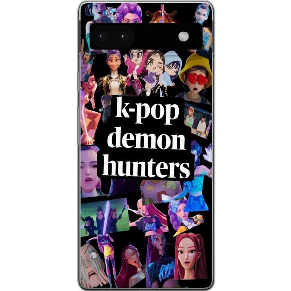 Yhteensopiva Puhelinkuori Google Pixel 6a KPop Demon Hunters -erikoisversion hahmo