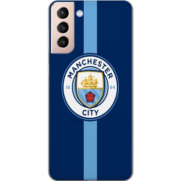 Kompatibelt Mobildeksel til Samsung Galaxy S21 Manchester City