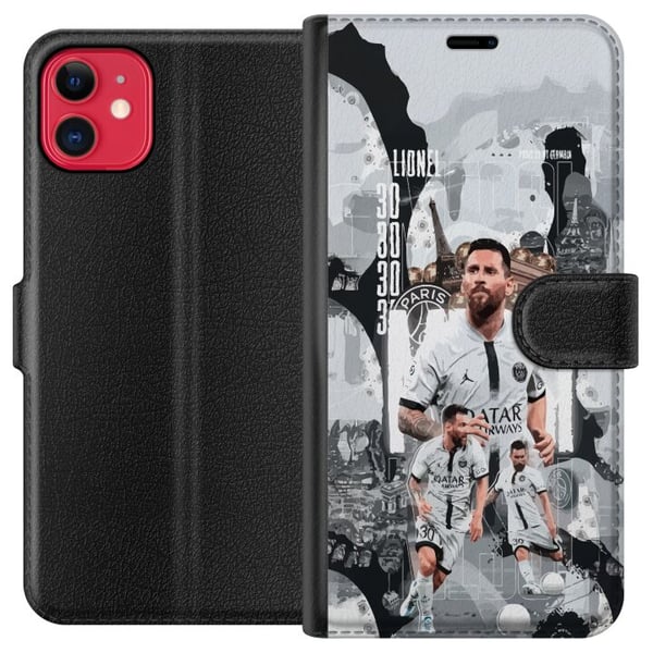 Kompatibel Tegnebogsetui til Apple iPhone 11 Lionel Messi Inter Miami Argentina kreatør i verdensklasse, flerdobbelt Ballon d’Or-vinder og globalt fo Kompatibel Tegnebogsetui til Apple iPhone 11 Lionel Messi Inter Miami Argentina kreatør i verdensklasse, flerdobbelt Ballon d’Or-vinder og globalt fo