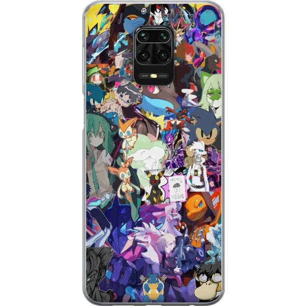 Kompatibel Mobilcover til Xiaomi Redmi Note 9S Pokémon Blaze