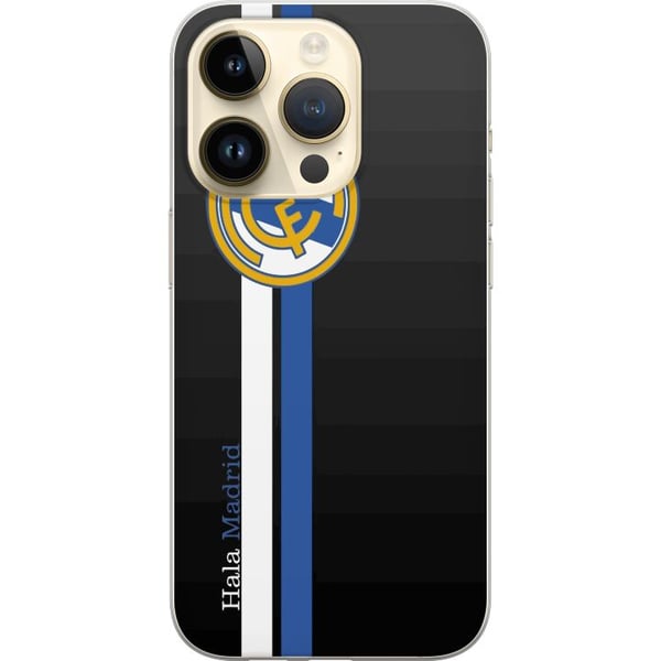 Kompatibelt Mobilskal till Apple iPhone 14 Pro Real Madrid Kompatibelt Mobilskal till Apple iPhone 14 Pro Real Madrid