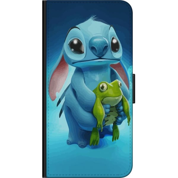 Kompatibelt Plånboksfodral till Samsung Galaxy A20s Stitch och grodan