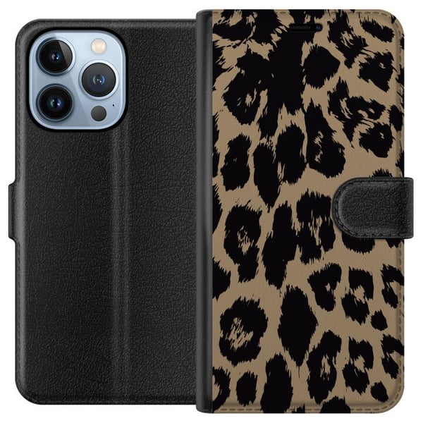 Yhteensopiva Lompakkokotelo Apple iPhone 13 Pro Leopard