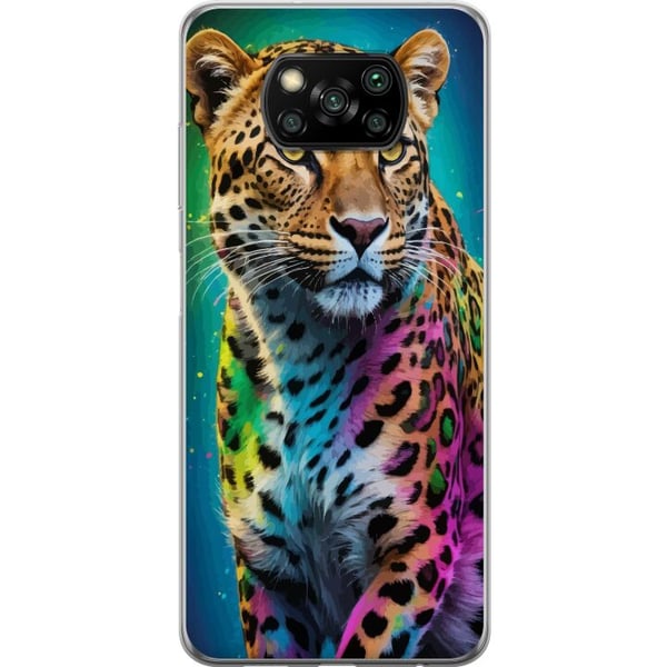 Kompatibel Mobilcover til Xiaomi Poco X3 NFC Leopard