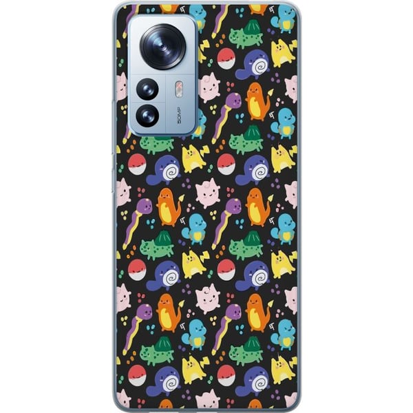 Yhteensopiva Puhelinkuori Xiaomi 12 Pro Pokemon