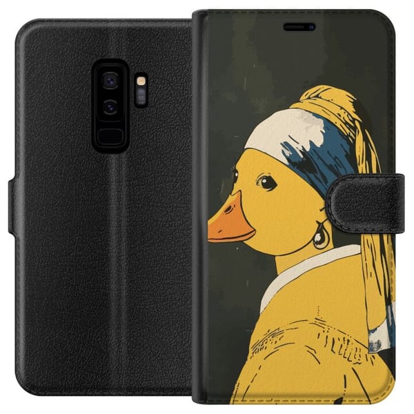 Kompatibelt Plånboksfodral till Samsung Galaxy S9+ Stylish Duck Kompatibelt Plånboksfodral till Samsung Galaxy S9+ Stylish Duck