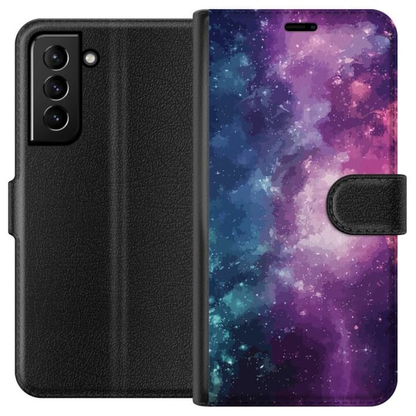 Kompatibel Tegnebogsetui til Samsung Galaxy S21+ 5G Nebula