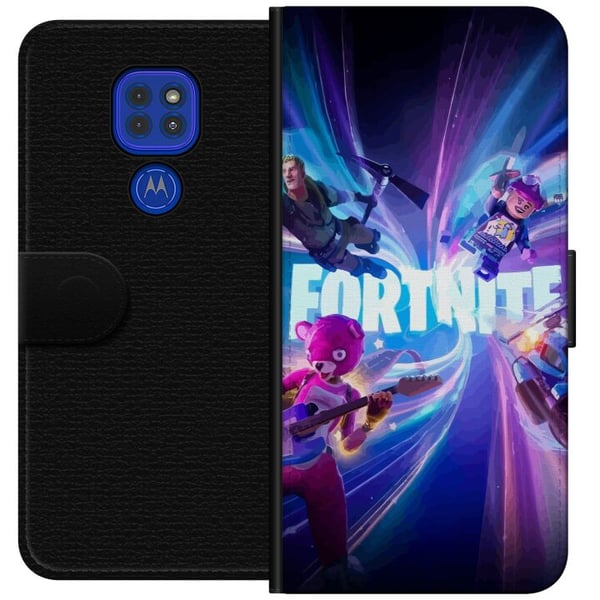 Kompatibel Tegnebogsetui til Motorola Moto G9 Play Fortnite