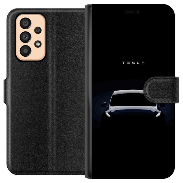 Yhteensopiva Lompakkokotelo Samsung Galaxy A33 5G Tesla