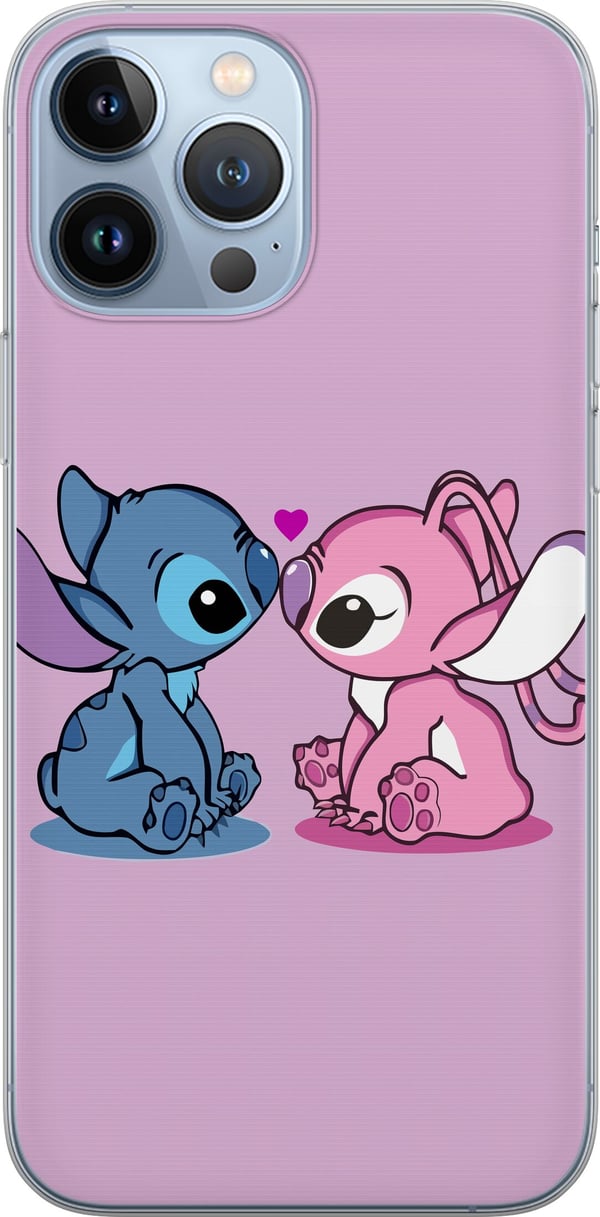 Kompatibelt Mobildeksel til Apple iPhone 13 Pro Max lilo & stitch 2025