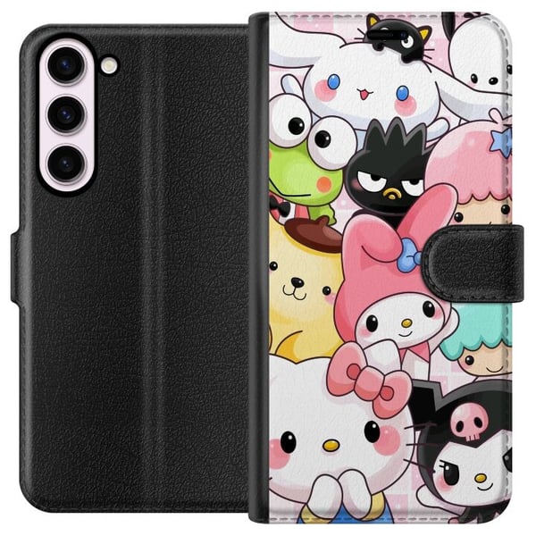 Kompatibel Tegnebogsetui til Samsung Galaxy S23+ Kawaii Sanrio Crew Kompatibel Tegnebogsetui til Samsung Galaxy S23+ Kawaii Sanrio Crew