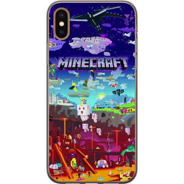 Yhteensopiva Puhelinkuori Apple iPhone XS Minecraft Yhteensopiva Puhelinkuori Apple iPhone XS Minecraft