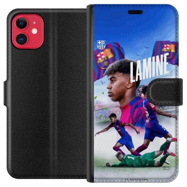 Kompatibelt Plånboksfodral till Apple iPhone 11 Lamine Yamal