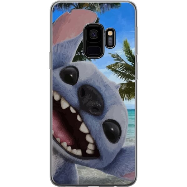 Kompatibelt Mobildeksel til Samsung Galaxy S9 Stitch mobildeksel med palmer i søtt vennskapsdesign.