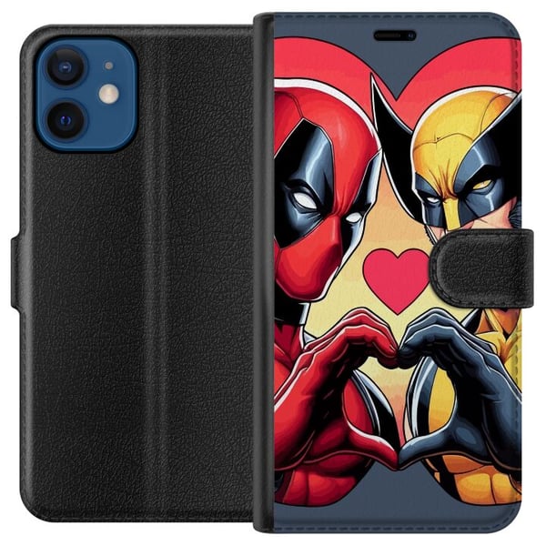 Yhteensopiva Lompakkokotelo Apple iPhone 12 mini Kaikkien sydänten päivä Wolverine Yhteensopiva Lompakkokotelo Apple iPhone 12 mini Kaikkien sydänten päivä Wolverine