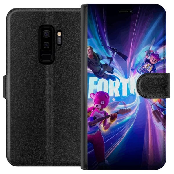 Kompatibelt Plånboksfodral till Samsung Galaxy S9+ Fortnite Kompatibelt Plånboksfodral till Samsung Galaxy S9+ Fortnite