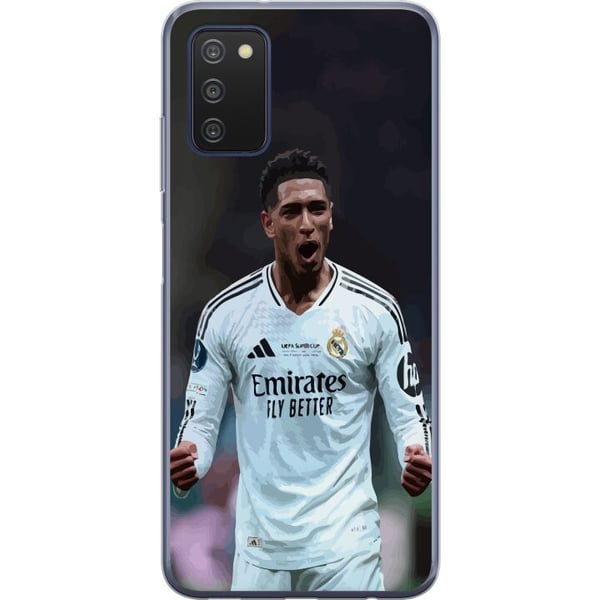 Kompatibelt Mobildeksel til Samsung Galaxy A03s Jude Bellingham Real Madrid England toppmidtbanespiller med enormt potensial, komplette kvaliteter og