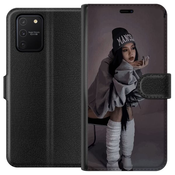 Kompatibelt Lommeboketui til Samsung Galaxy S10 Lite Lisa Blackpink Kpop Idol Musikkstjerne Kompatibelt Lommeboketui til Samsung Galaxy S10 Lite Lisa Blackpink Kpop Idol Musikkstjerne