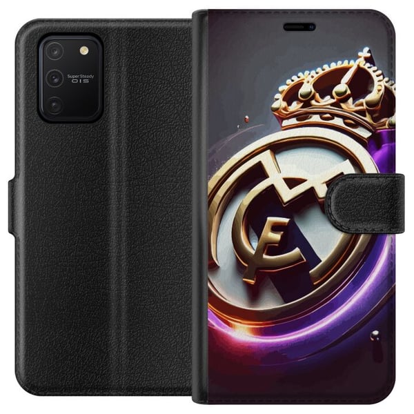 Kompatibelt Lommeboketui til Samsung Galaxy S10 Lite Real Madrid CF Kompatibelt Lommeboketui til Samsung Galaxy S10 Lite Real Madrid CF
