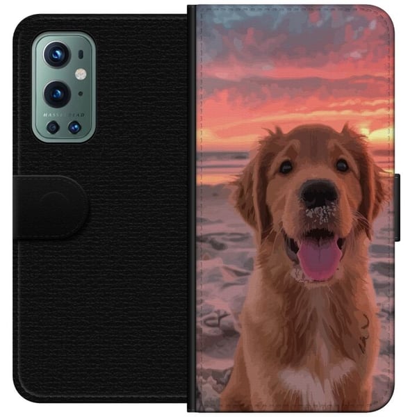 Kompatibel Tegnebogsetui til OnePlus 9 Pro Hund