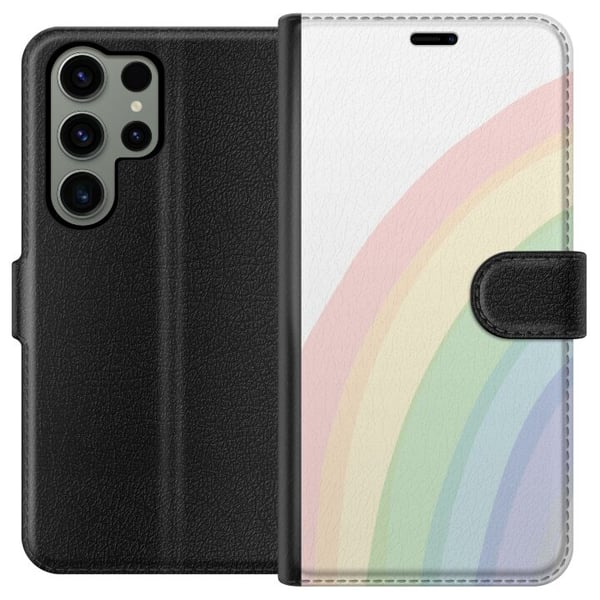 Kompatibel Tegnebogsetui til Samsung Galaxy S23 Ultra Regnbuen Kompatibel Tegnebogsetui til Samsung Galaxy S23 Ultra Regnbuen