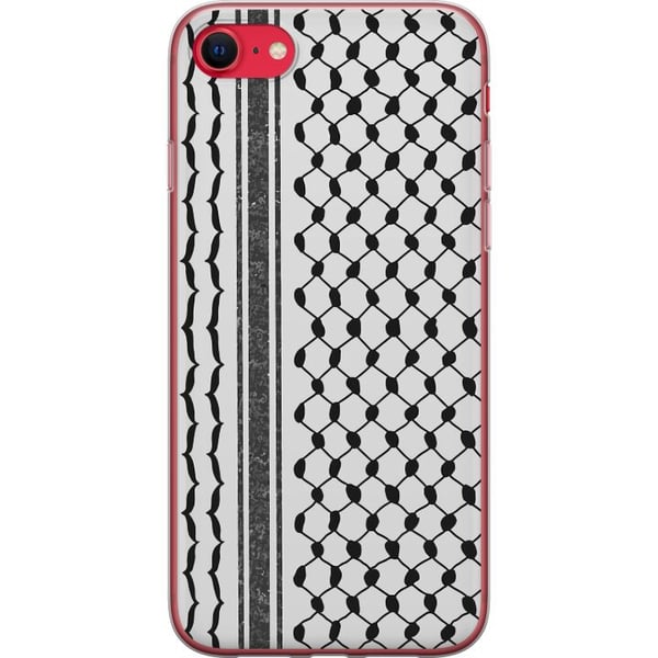 Kompatibelt Mobildeksel til Apple iPhone SE (2022) Palestinsk mønster - inspirert av tradisjonell stil keffiyeh-stoff