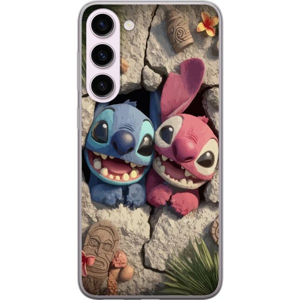 Kompatibel Mobilcover til Samsung Galaxy S23+ Stitch Angel Lilo & Stitch Motiv Disney Kärlek Seriefigur Kompatibel Mobilcover til Samsung Galaxy S23+ Stitch Angel Lilo & Stitch Motiv Disney Kärlek Seriefigur