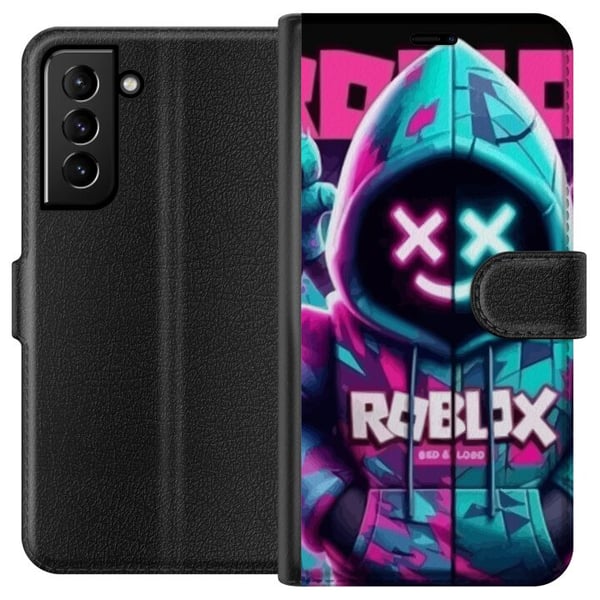 Kompatibelt Lommeboketui til Samsung Galaxy S21+ 5G Roblox Kompatibelt Lommeboketui til Samsung Galaxy S21+ 5G Roblox