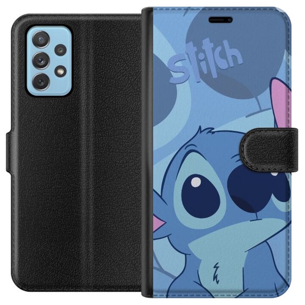Kompatibelt Plånboksfodral till Samsung Galaxy A52 5G Stitch
