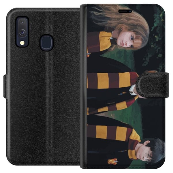 Kompatibel Tegnebogsetui til Samsung Galaxy A40 Harry Potter