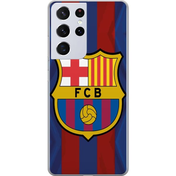 Kompatibel Mobilcover til Samsung Galaxy S21 Ultra 5G FCB Barcelona