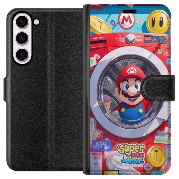 Kompatibel Tegnebogsetui til Samsung Galaxy S23+ Mario